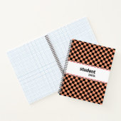 Boho Checkerboard Binder | Trendy Back to School  Notitieboek (Binnen)