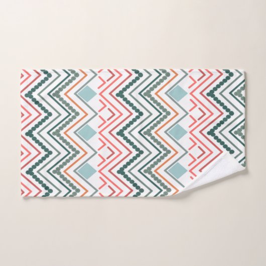 Boho Chevron Bad Handdoek (Handdoek)