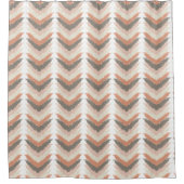 Boho Chevron  Douchegordijn (Voorkant)