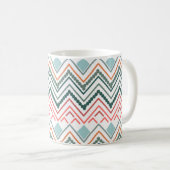 Boho Chevron Koffiemok (Voorkant rechts)