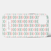 Boho chevron-patroon Case-Mate iPhone case (Achterkant (horizontaal))
