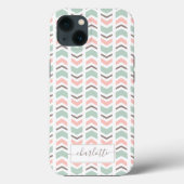 Boho chevron-patroon Case-Mate iPhone case (Achterkant)