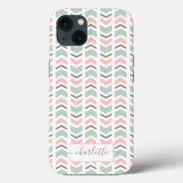 Boho chevron-patroon Case-Mate iPhone case