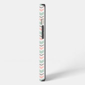Boho chevron-patroon iPhone hoesje (Linkerkant)