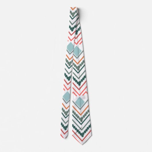 Boho Chevron Stropdas (Achterkant)