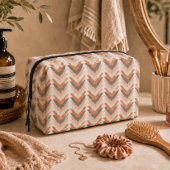 Boho Chevron Toilettasje