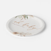 Boho Chic - Baby shower - Papieren Borden Papieren Bordje (Gekanteld)