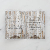boho chic barn wood rustige country bruiloft (Binnen)