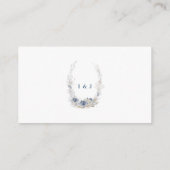 Boho chic Beach Bestemming Trouwcadeau Registry Informatiekaartje (Achterkant)