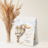 Boho Chic Beer Luchtballon Baby shower Favor Box Bedankdoosjes