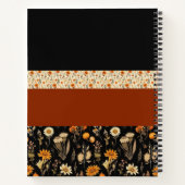 Boho-Chic Black & Rust Bullet Journal Notitieboek (Achterkant)