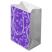 Boho Chic Blad Patroon Medium Cadeauzakje (Achterkant Gekanteld)