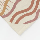 Boho Chic Blanket | Gezellig artistiek ontwerp Fleece Deken (Hoek)