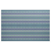 Boho Chic Blauwgroen Paars Pattern Stof (Fat Quarter)