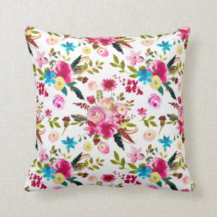 Boho Chic Bloem Dubbelzijdige Kussen