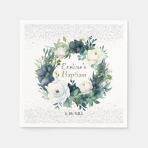 Boho Chic Bloemen Meisjes Doop