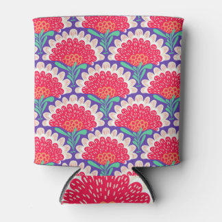 Boho Chic Bloemen Print. Blikjeskoeler