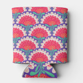 Boho Chic Bloemen Print. Blikjeskoeler (Achterkant)