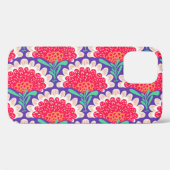 Boho Chic Bloemen Print. Case-Mate iPhone Case (Achterkant (horizontaal))