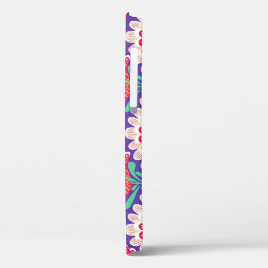 Boho Chic Bloemen Print. Case-Mate iPhone Case (Achterkant / Links)