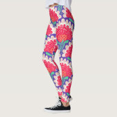 Boho Chic Bloemen  Print. Leggings (Links)