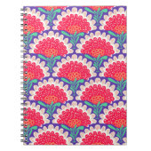 Boho Chic Bloemen Print. Notitieboek (Voorkant)