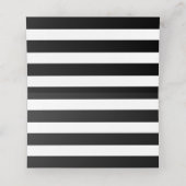 Boho Chic Bloemen Tafelnummer Zitplaatsnaam Plaatskaartje (Binnenkant ongevouwen)