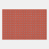 Boho Chic Bloemenpatroon Inpakpapier Vel (Voorkant 2)