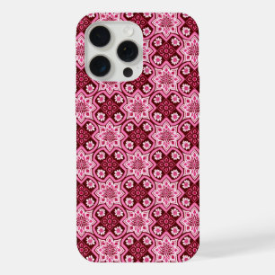 Boho Chic Bloemenpatroon iPhone 15 Pro Max Case