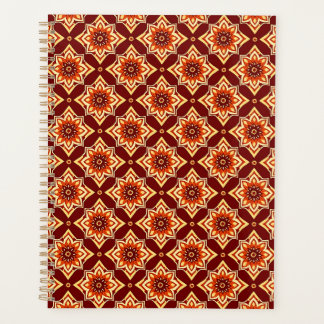 Boho Chic Bloemenpatroon Planner