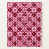 Boho Chic Bloemenpatroon Planner (Achterkant)