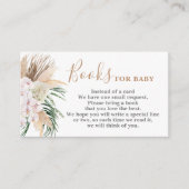 Boho chic boeken voor Baby Kaart (Voorkant)