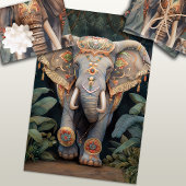 Boho Chic Bohemian Elephant Inpakpapier Vel