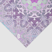 Boho chic Bohemian lila paarse mandala Tissuepapier (Detail)