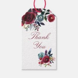 Boho Chic Burgundy and Navy Autumn Fall Wedding Cadeaulabel