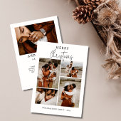 Boho Chic Christmas Kaart Fotocollage