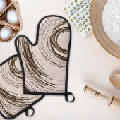 Boho Chic Cirkels Ovenwant & Pannenlap Set