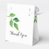 Boho chic Coral vrijgezellenfeest-gunstig vak Bedankdoosjes (Achterkant)