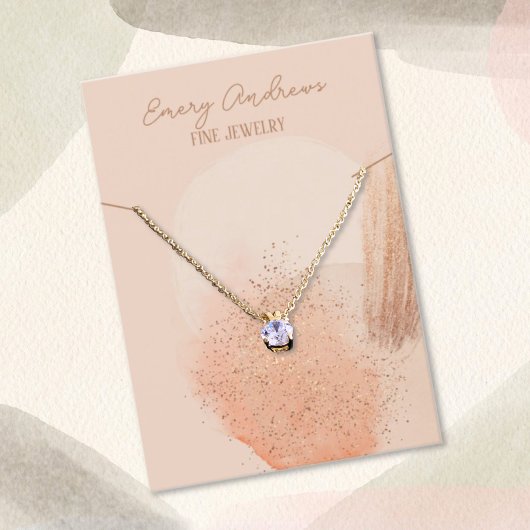 Boho Chic Designer Sieraden Ketting Holder Display Visitekaartje