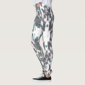 Boho Chic Eclectic Abstract Butterfly Ikat Leggings (Links)
