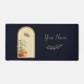 Boho chic elegante serene harmonie decoratief bureaumat (Voorkant)