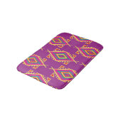 Boho Chic: Etnaadloos Ornament Badmat (Gekanteld)