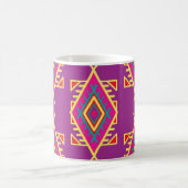 Boho Chic: Etnaadloos Ornament Koffiemok (Center)