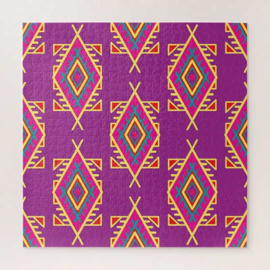 Boho Chic: Etnaadloos Ornament Legpuzzel (Verticaal)