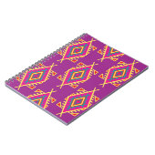 Boho Chic: Etnaadloos Ornament Notitieboek (Linkerzijde)