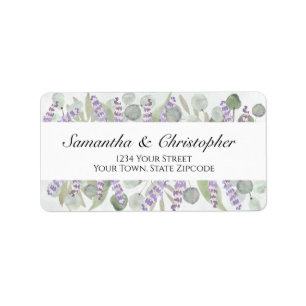 Boho Chic Eucalyptus & Lavender Weddenschap Etiket