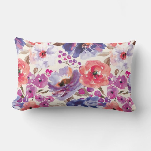 BoHo Chic Floral Kussen (Voorkant)