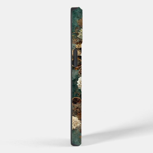 Boho chic floral mandala iphone case (Achterkant / Rechts)