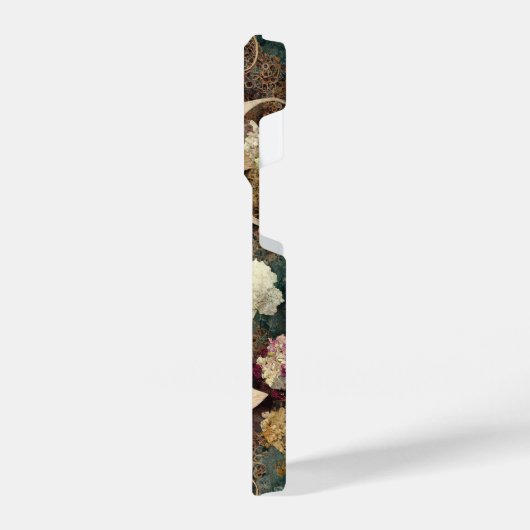 Boho chic floral mandala iphone case iPhone hoesje (Linkerkant)