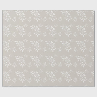 Boho Chic Floral Patroon Esthetisch Cadeaupapier